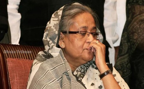 শেখ হাসিনার বিরুদ্ধে আদালত অবমাননার অভিযোগ, ট্রাইব্যুনালে হুমকি ও বিচারকাজে বাধা