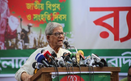 মির্জা ফখরুল ইসলাম আলমগীর: ‘নির্বাচন ও গণভোট একদিনে হবে, অন্যথায় জনগণ তা মেনে নেবে না’