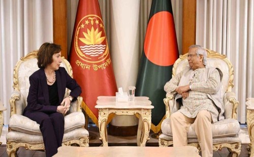 ফেব্রুয়ারির নির্বাচন ও গণভোটে ‘পুরোপুরি প্রস্তুত’ সরকার: বিদায়ী মার্কিন দূতকে ড. ইউনূস