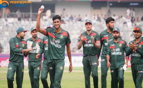 নাহিদ রানার গতির ঝড়ে উড়ে গেল পাকিস্তান, ক্যারিয়ারের প্রথম ৫ উইকেট |