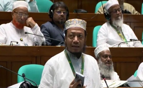 সংসদে সাইবার সুরক্ষা বিল পাস, স্বরাষ্ট্রমন্ত্রীকে ধন্যবাদ দিয়ে ভুল শুধরালেন আমির হামজা