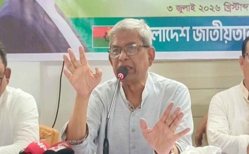 জামায়াত গণতন্ত্রে বিশ্বাস করে না, তাদের লক্ষ্য জনআকাঙ্ক্ষার পরিপন্থী: মির্জা ফখরুল