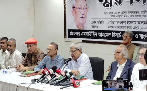 জুলাই সনদ নিয়ে বিরোধী দল বিভ্রান্তি ছড়াচ্ছে: মির্জা ফখরুল