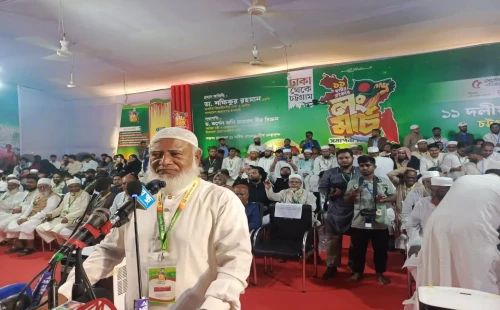 ‘এ আন্দোলন ঈদের পরের আন্দোলন নয়’: চট্টগ্রামের লালদিঘীর সমাবেশে জামায়াত আমীর